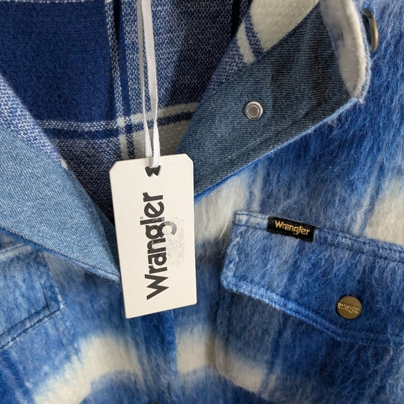 NEW Wrangler x Free People Plaid Jacket - Picture 5 of 9